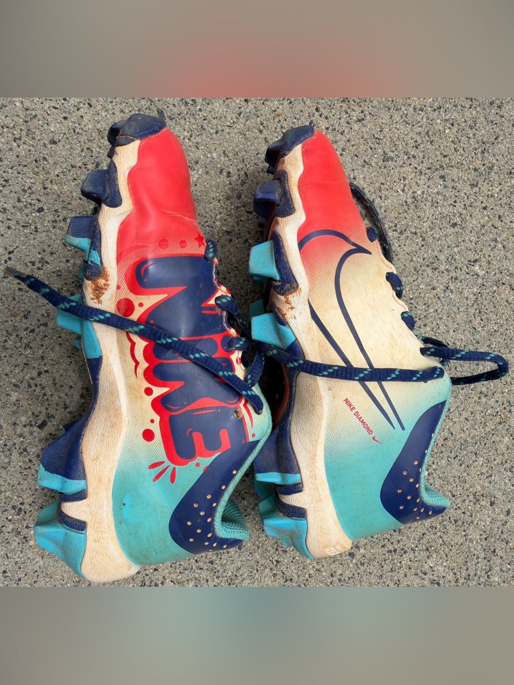 Nike Hyperdiamond Keystone Molded Softball Cleats 12c